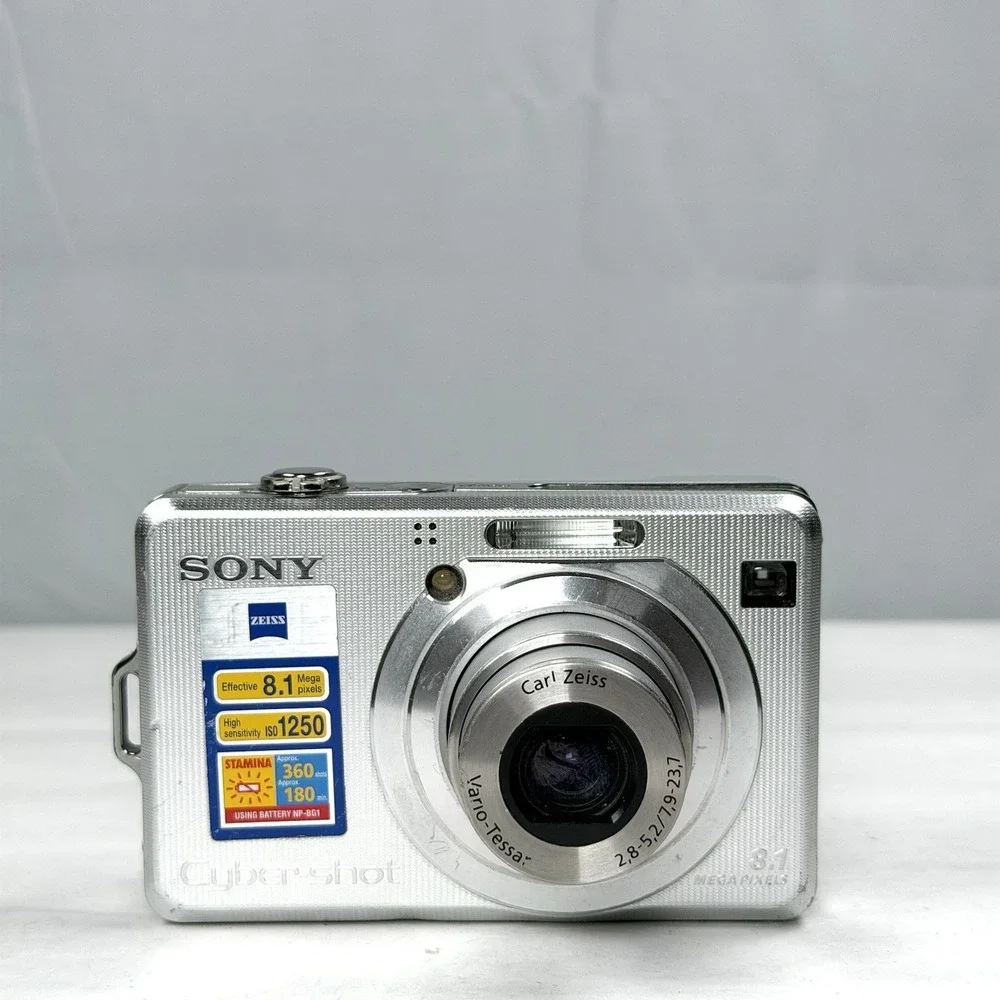 Sony Cyber-Shot DSC-W100 8.1MP Digital Point-And-Shoot Camera with Battery